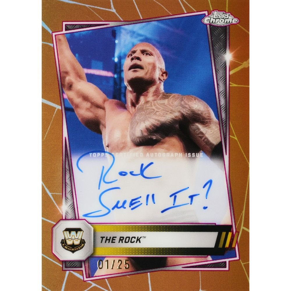 2025 Topps Chrome WWE Hobby Box