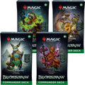 Magic the Gathering Bloomburrow Commander Deck Display